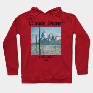 Le Grand Canal by Claude Monet Hoodie